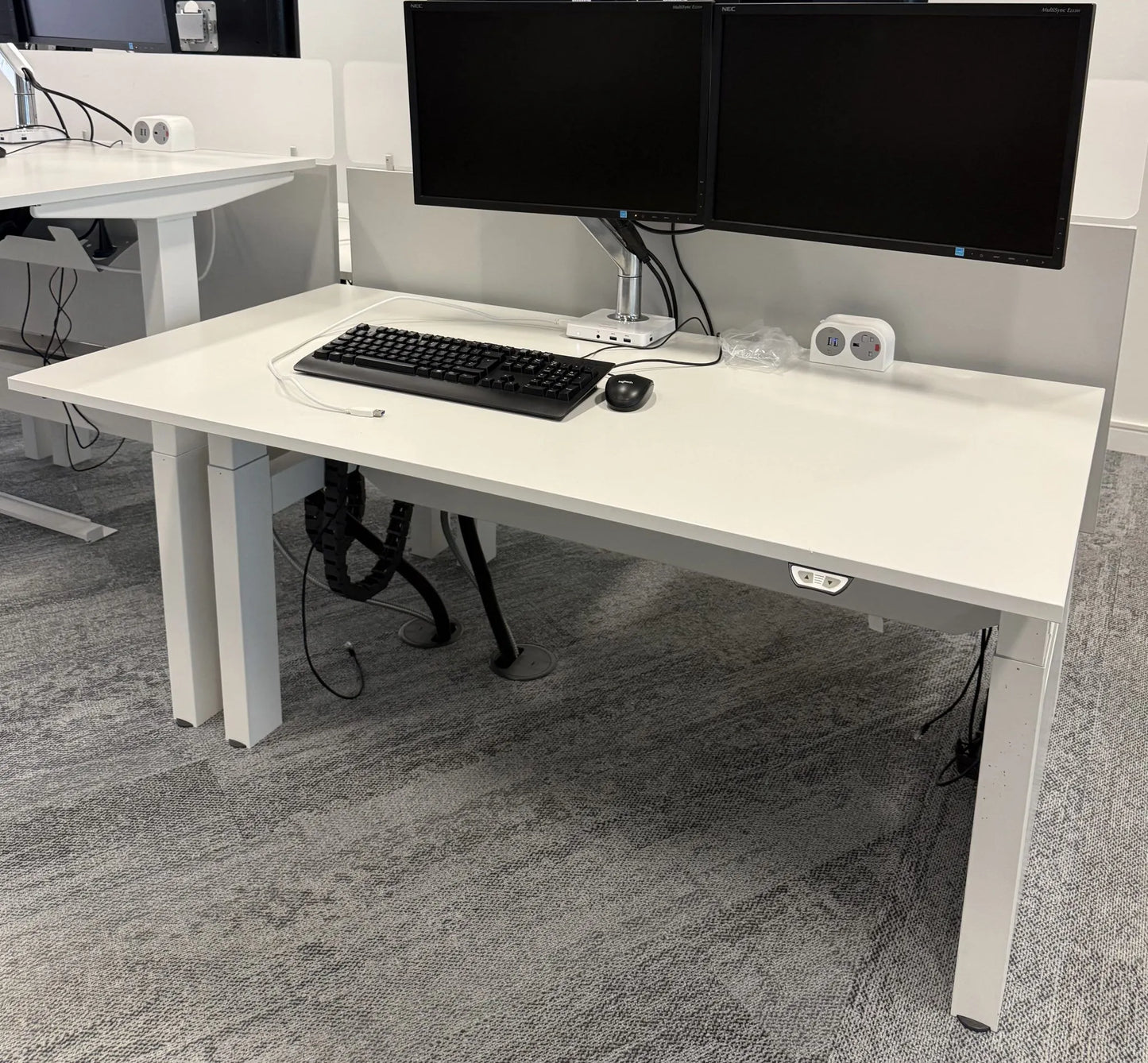 Steelcase Ology Back-to-Back Height Adjustable Desks - 1400 x 800mm