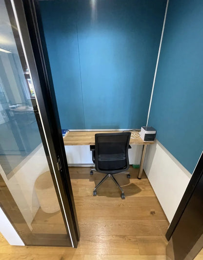 Pair of Studiobricks Work Unit Acoustic Single-User Pods – Soundproof Workspaces