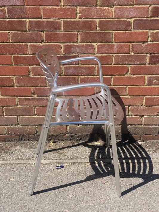 Jorge Pensi Toledo Aluminium Dining Breakout Chair