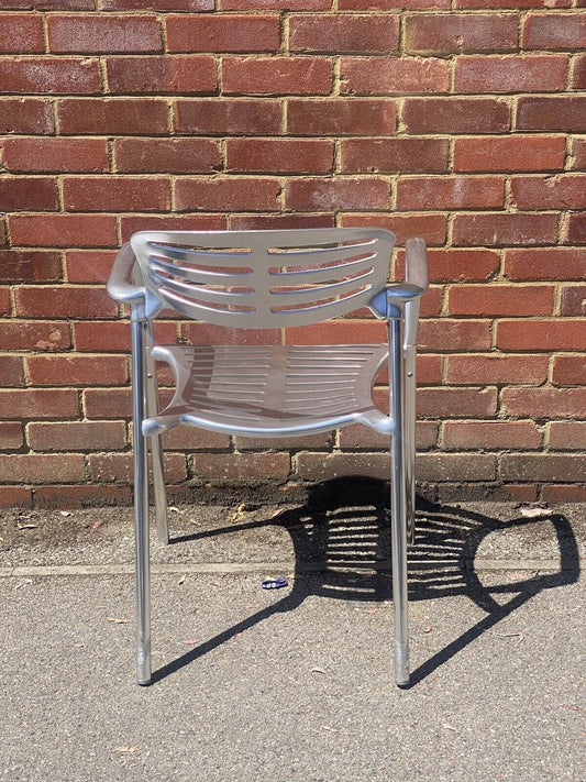 Jorge Pensi Toledo Aluminium Dining Breakout Chair