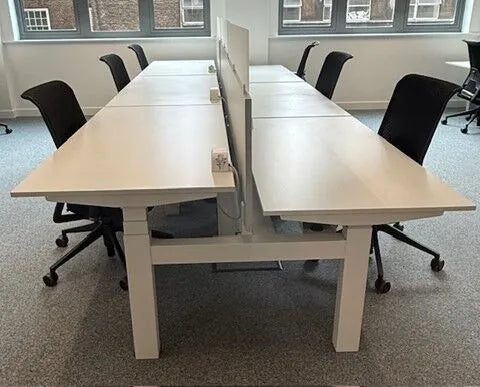 Steelcase Ology Back-to-Back Height Adjustable Desks - 1400 x 800mm